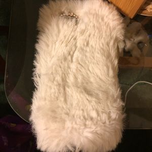 Furry white iphone 6/6s case